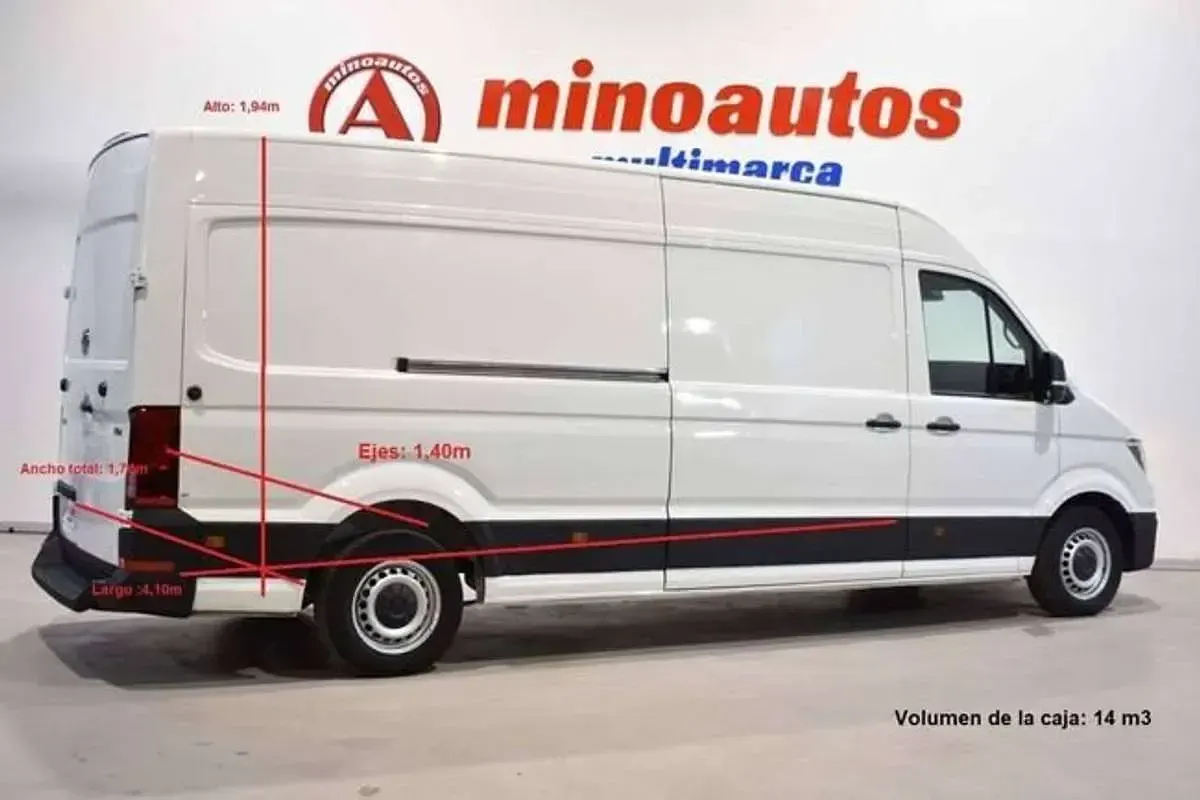 Usado VW Crafter 140 CV (102 kW) 2019 Blanco Van