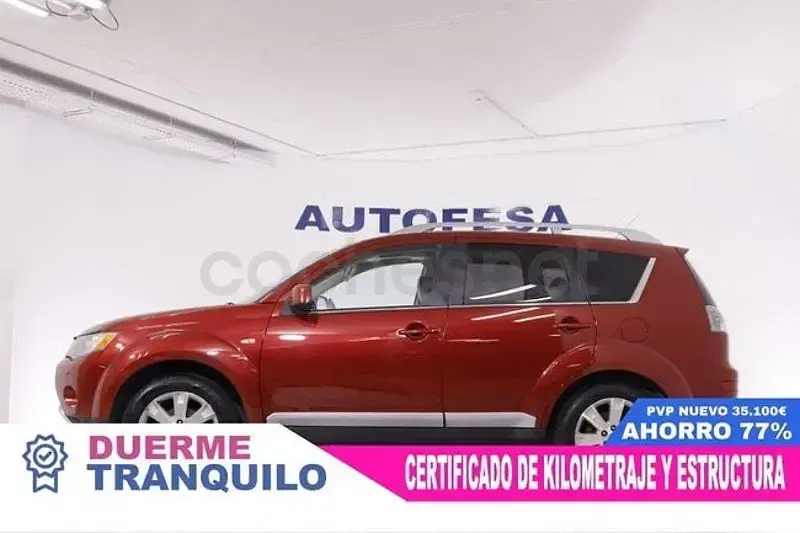 Usado Mitsubishi Outlander Intense+ 140 CV (102 kW) 2009 Rojo SUV