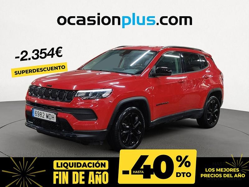 Blanco Usado 2023 Jeep Compass Night Eagle SUV | 25.900 € (Un poco caro) - Imagen 1/4
