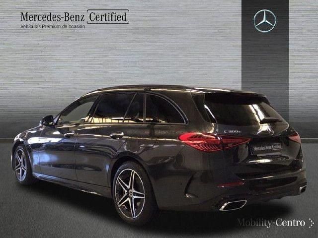 Usado Mercedes C300e AMG line 313 CV (230 kW) 2023 Gris grafito