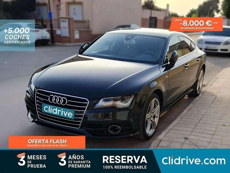 Usado Audi A7 Sportback Premium 245 CV (180 kW) 2013 Verde Utilitario