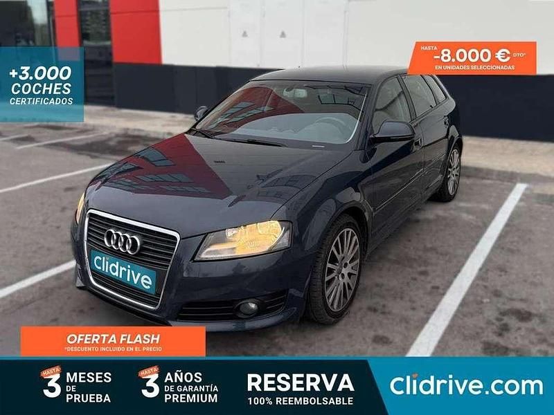 Gris Usado 2009 Audi A3 Attraction Utilitario | 7190 € (Buen precio) - Imagen 1/3