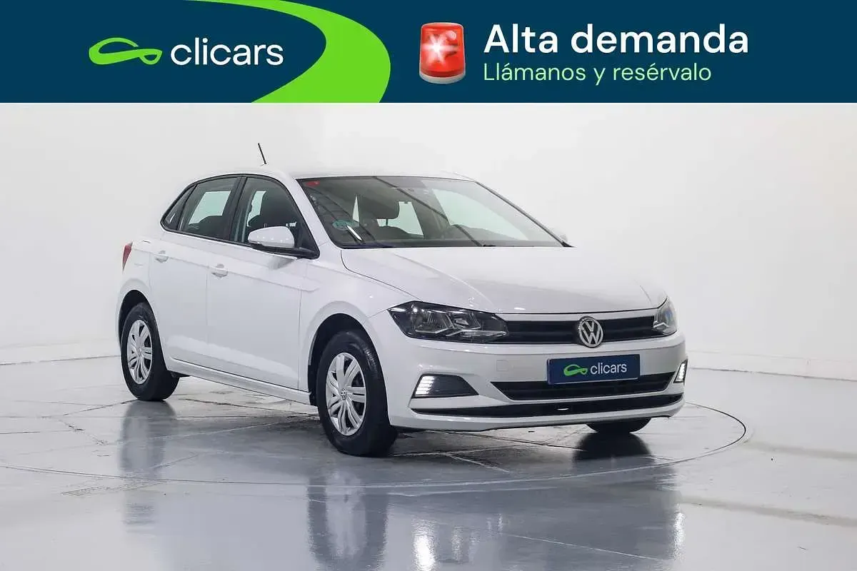 Usado VW Polo Edition 75 CV (55 kW) 2018 Blanco Utilitario