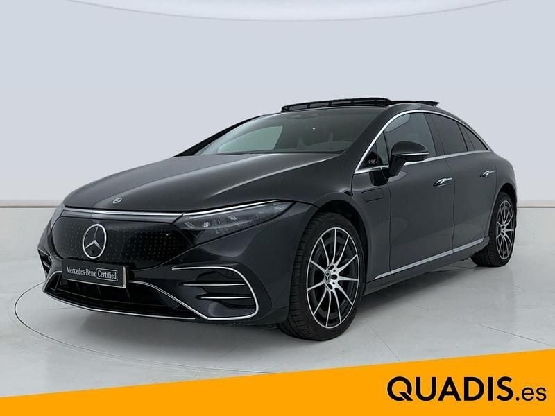 Gris Usado 2021 Mercedes EQS580 Berlina | 76.000 € - Imagen 1/4