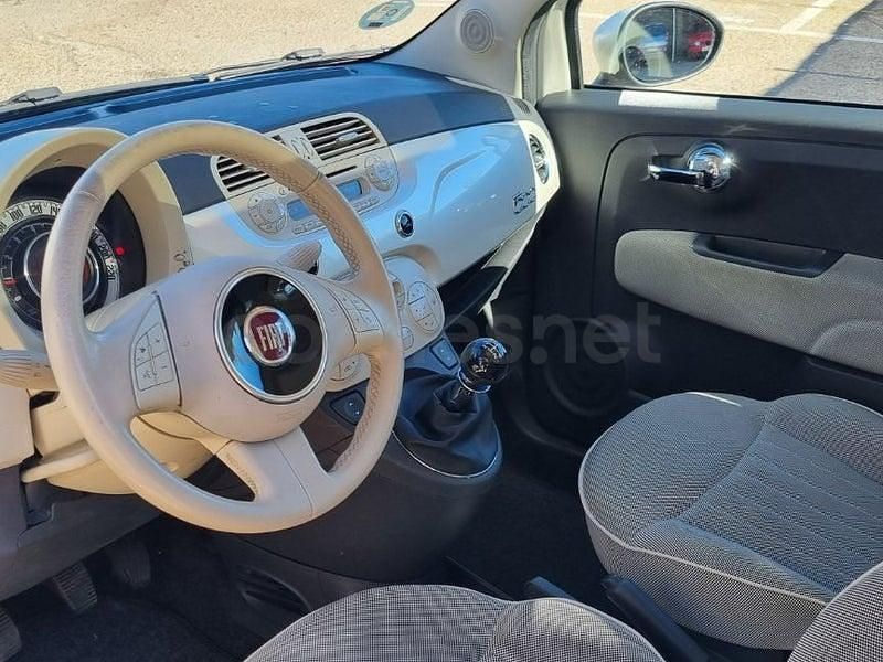 Usado Fiat 500 Lounge 69 HP (50 kW) 2014 Branco Sedan