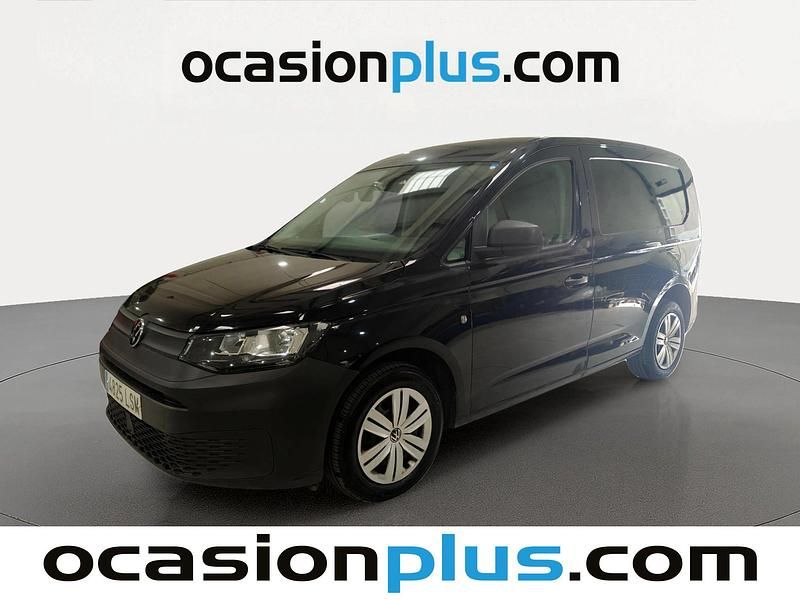 Usado VW Caddy 102 CV (75 kW) 2021 Negro Monovolumen