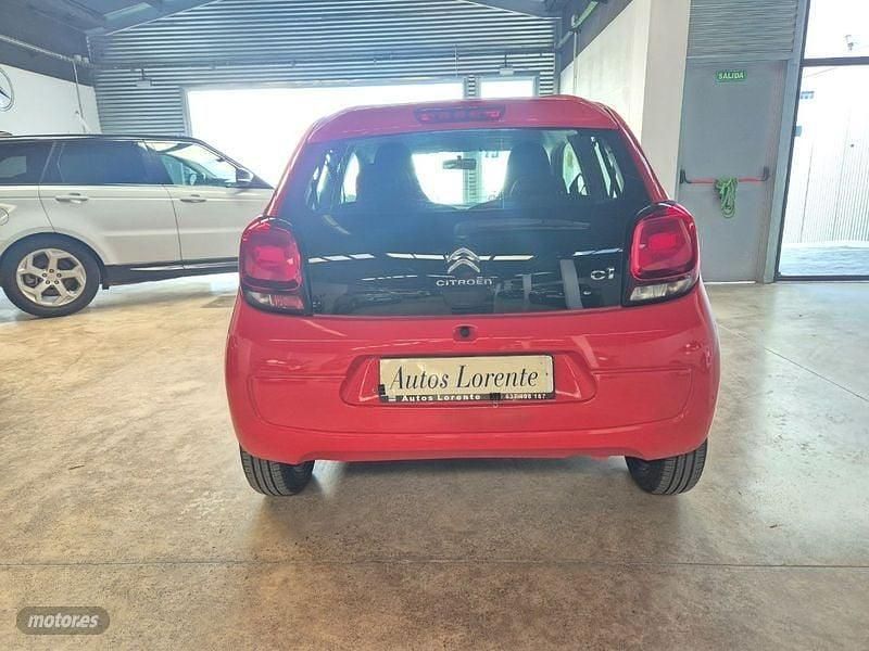 Usado Citroën C1 82 CV (60 kW) 2015 Rojo Utilitario