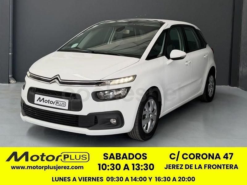 Usado Citroën C4 SpaceTourer Shine 120 CV (88 kW) 2018 Blanco Monovolumen