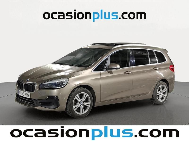 Beige Usado 2018 BMW 218 Gran Tourer Monovolumen | 18.991 € (Un poco caro) - Imagen 1/4