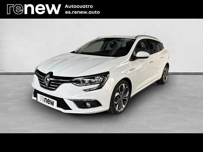 Blanco Usado 2020 Renault Mégane GrandTour Zen Familiar | 14.300 € (Buen precio) - Imagen 1/4