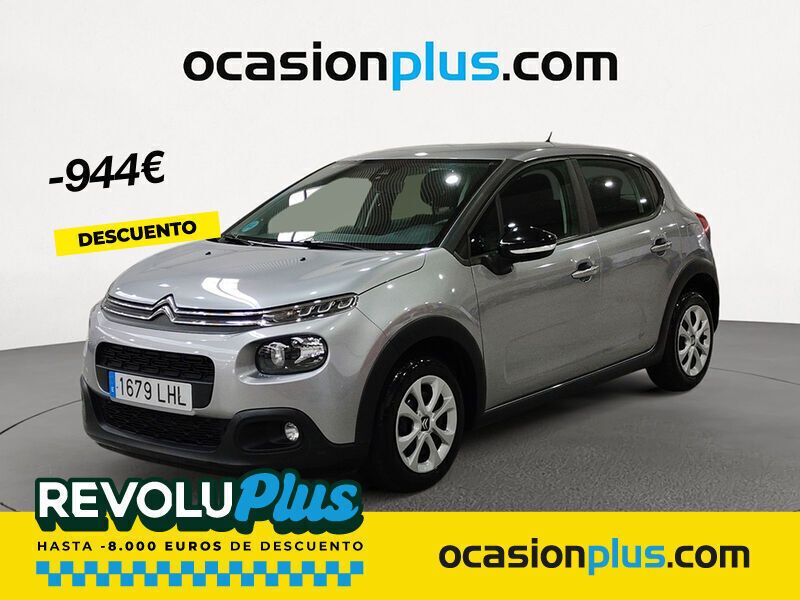 Gris Usado 2020 Citroën C3 Feel Utilitario | 10.390 € (Precio justo) - Imagen 1/4
