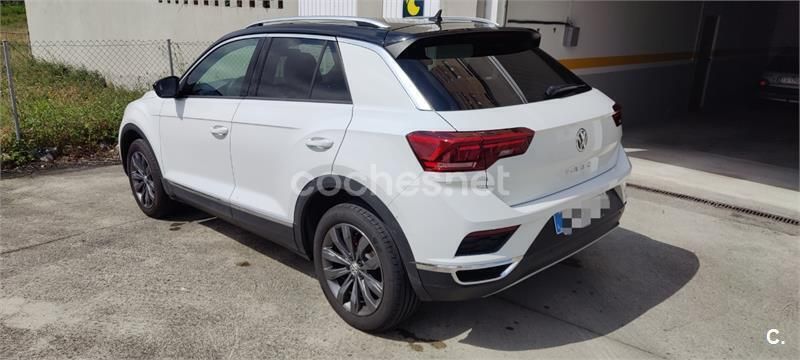 Blanco Usado 2019 VW T-Roc Sportline SUV | 18.500 € (Precio justo) - Imagen 1/4