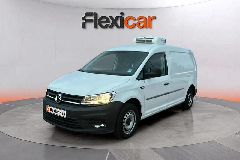 Usado VW Caddy 110 CV (80 kW) 2018 Blanco Monovolumen