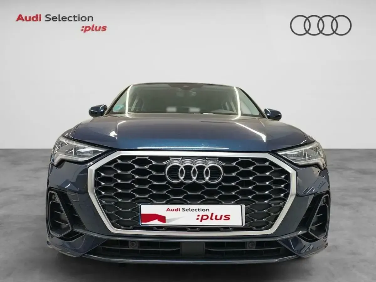 Usado Audi Q3 Advanced Plus 150 CV (110 kW) 2020 Azul SUV