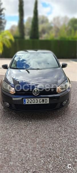 Usado VW Golf VI Advance 105 CV (77 kW) 2010 Negro Utilitario