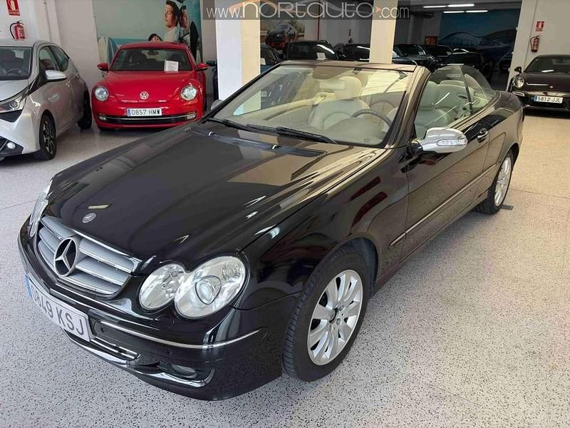 Usado Mercedes CLK200 231 CV (169 kW) 2005 Negro Descapotable