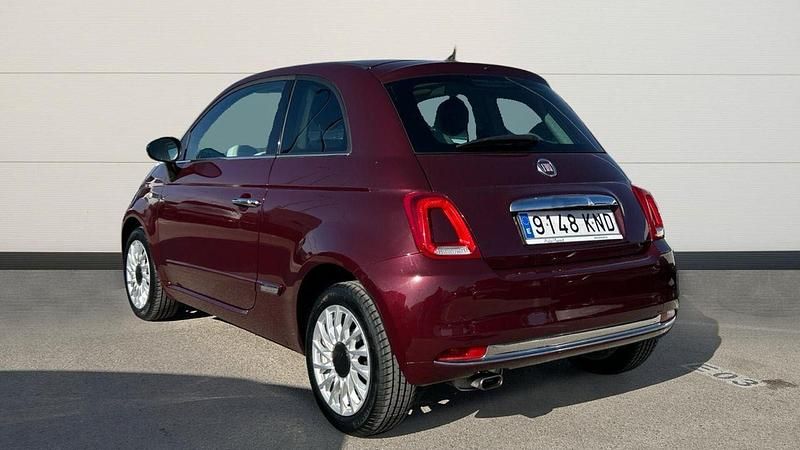Usado Fiat 500 Lounge 69 CV (50 kW) 2018 Granate Berlina