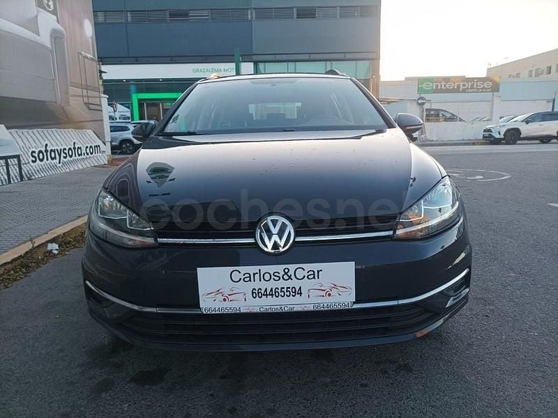 Usado VW Golf Sportsvan Advance 115 CV (84 kW) 2018 Azul Monovolumen