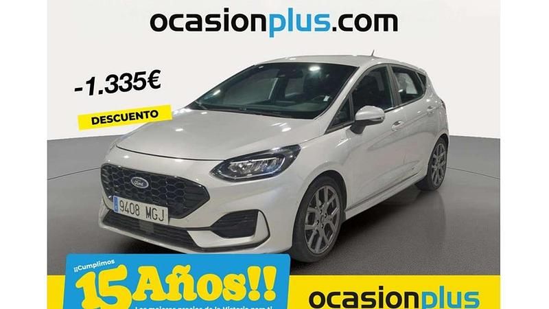 Gris Usado 2023 Ford Fiesta ST-Line Utilitario | 13.355 € (Buen precio) - Imagen 1/4