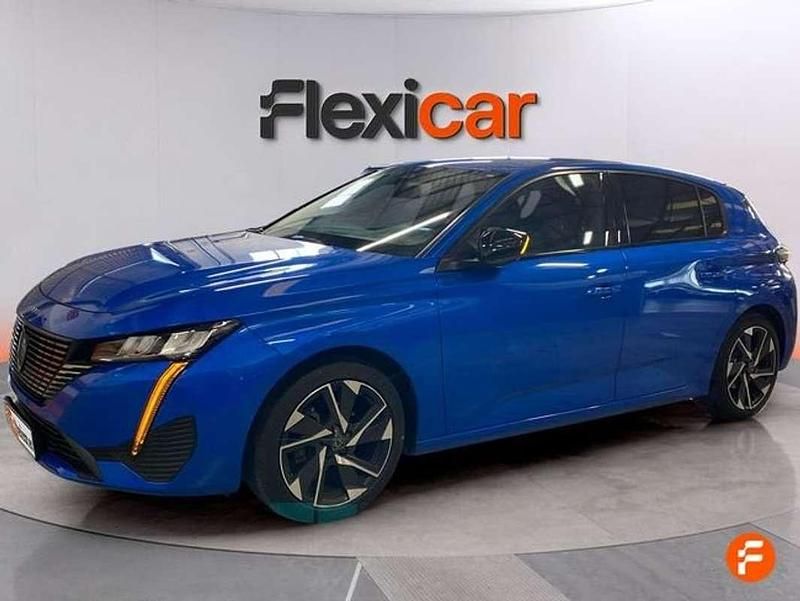 Usado Peugeot 308 Allure 131 CV (96 kW) 2021 Azul Utilitario