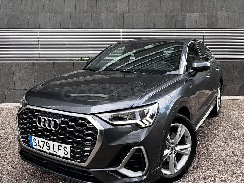 Usado Audi Q3 Sportback S-Line 150 CV (110 kW) 2020 Gris / plata SUV