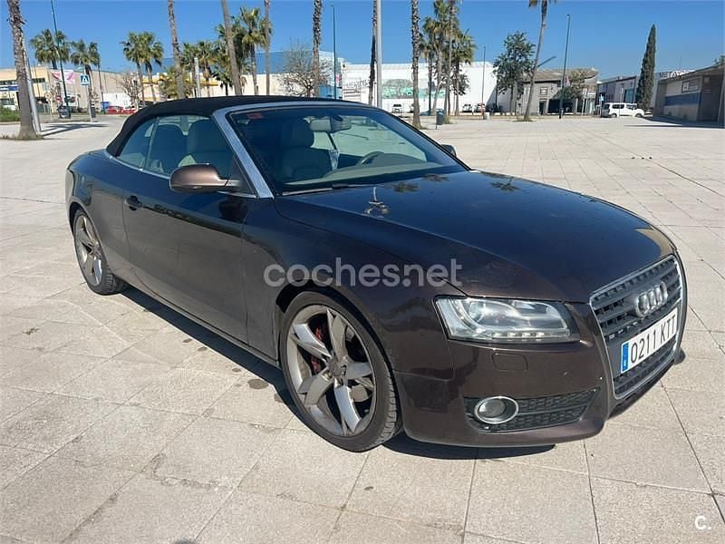Usado Audi A5 Cabriolet 190 CV (139 kW) 2009 Marrón Descapotable
