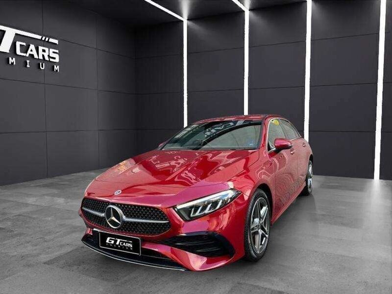 Rojo Usado 2024 Mercedes A250 AMG Berlina | 31.900 € (Precio justo) - Imagen 1/4