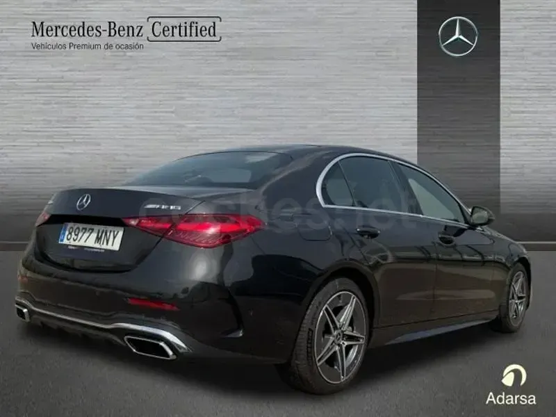 Usado Mercedes C300e AMG line 313 CV (230 kW) 2024 Gris / plata Berlina