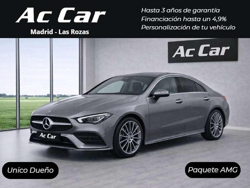 Usado Mercedes CLA200 162 CV (119 kW) 2019 Gris Coupe