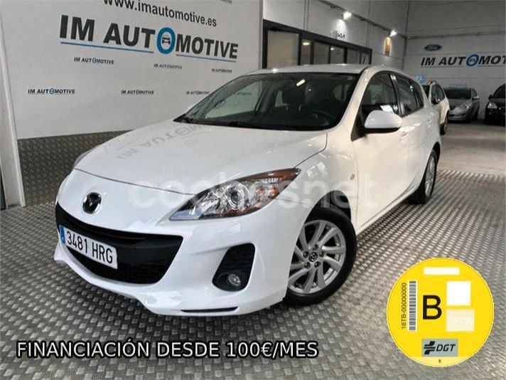 Blanco Usado 2013 Mazda 3 Berlina | 7990 € (Buen precio) - Imagen 1/4