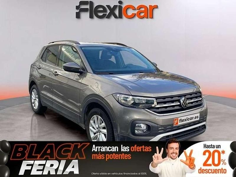 Gris Usado 2021 VW T-Cross Advance SUV | 15.790 € (Precio justo) - Imagen 1/4
