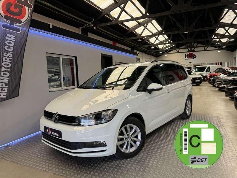 Blanco Usado 2017 VW Touran Business Monovolumen | 16.490 € (Precio justo) - Imagen 1/4