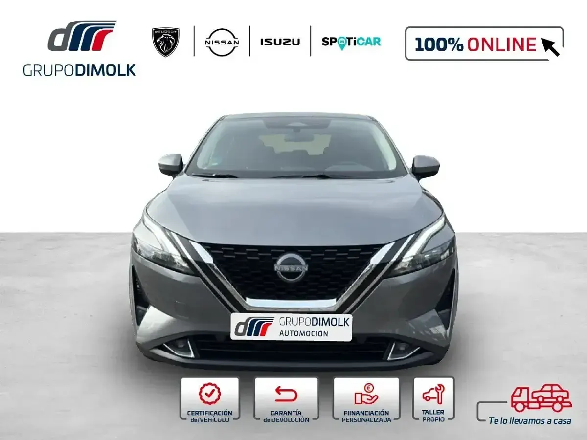 Usado Nissan Qashqai Acenta 140 CV (102 kW) 2022 Gris SUV