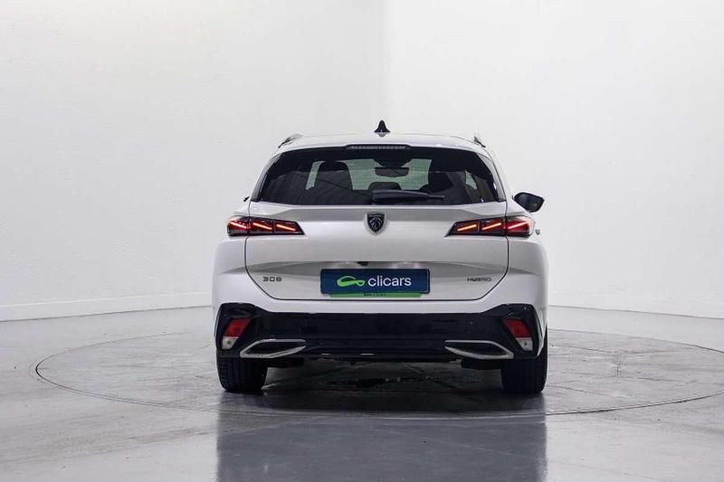 Usado Peugeot 308 SW GT 224 CV (164 kW) 2021 Blanco Familiar