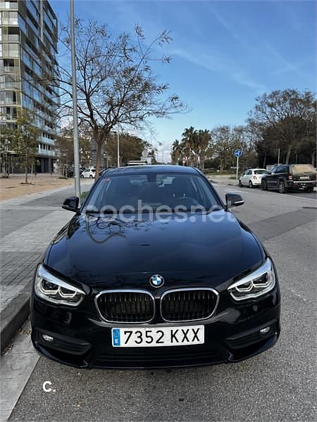 Usado BMW 116 116 CV (85 kW) 2019 Negro Utilitario