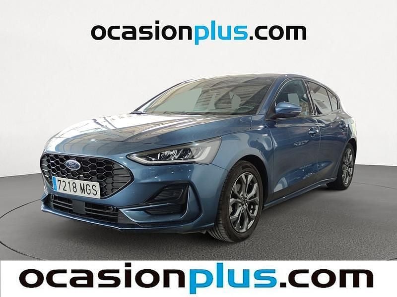 Azul Usado 2023 Ford Focus ST-Line Utilitario | 15.819 € (Buen precio) - Imagen 1/4