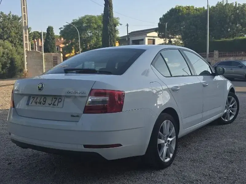 Usado Skoda Octavia Style 110 CV (80 kW) 2017 Blanco Berlina