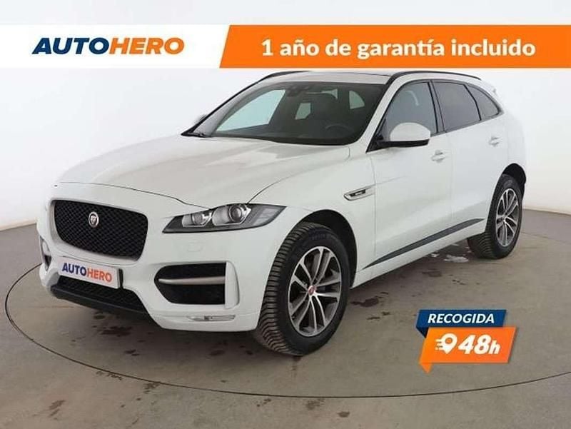 Blanco Usado 2017 Jaguar F-Pace R-Sport SUV | 18.999 € (Precio justo) - Imagen 1/3