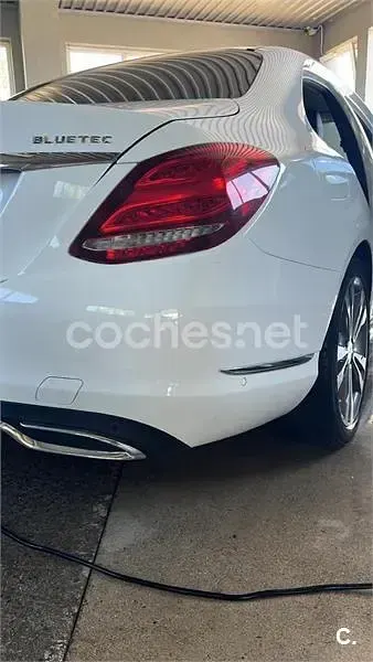 Usado Mercedes C220 Avantgarde 170 CV (125 kW) 2014 Blanco Berlina