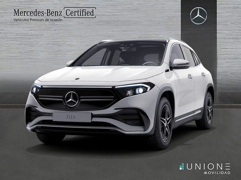 Blanco Usado 2021 Mercedes EQA250 AMG line SUV | 32.500 € (Precio justo) - Imagen 1/4