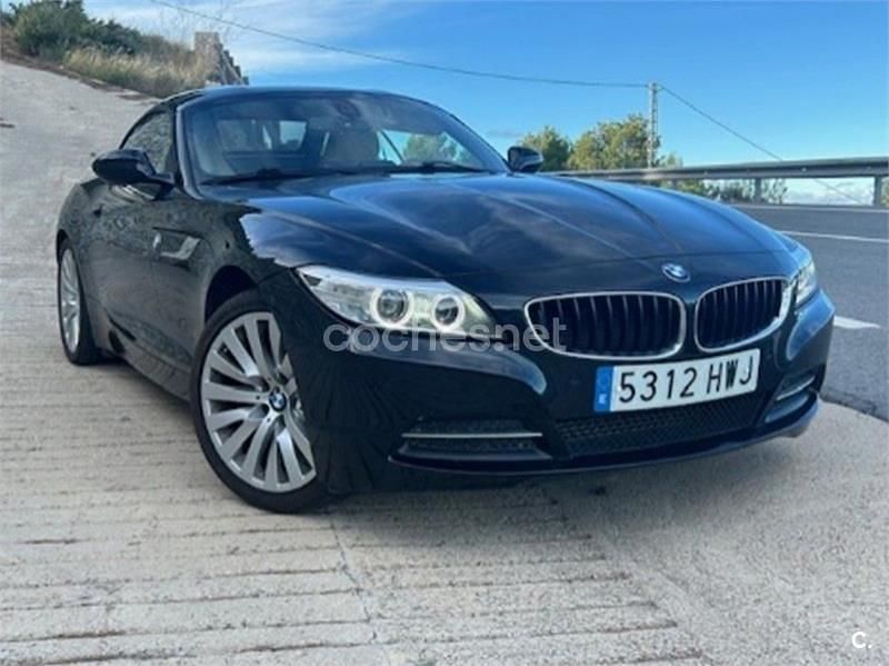 Negro Usado 2014 BMW Z4 Descapotable | 22.500 € (Precio justo) - Imagen 1/4