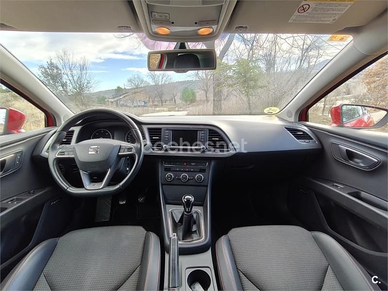Usado Seat Leon SC FR 150 CV (110 kW) 2013 Rojo Utilitario
