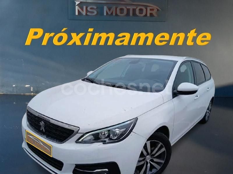 Blanco Usado 2021 Peugeot 308 Style Familiar | 11.900 € (Precio justo) - Imagen 1/4