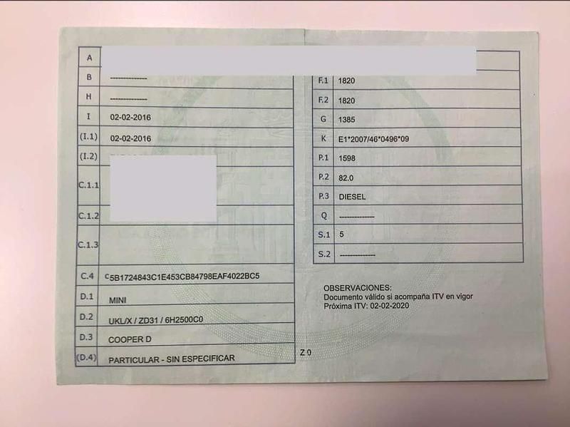 Usado Mini Cooper D Countryman 111 CV (81 kW) 2016 Gris SUV