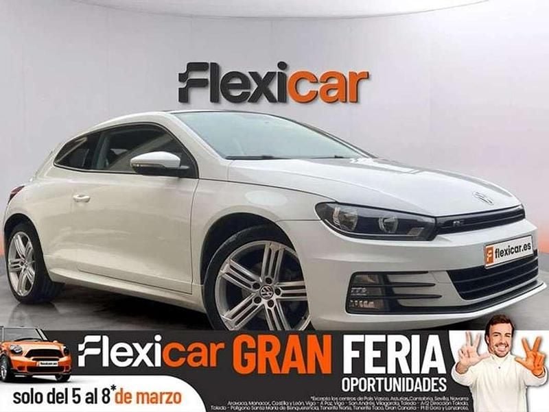 Usado VW Scirocco R-line 125 CV (91 kW) 2016 Blanco Coupe