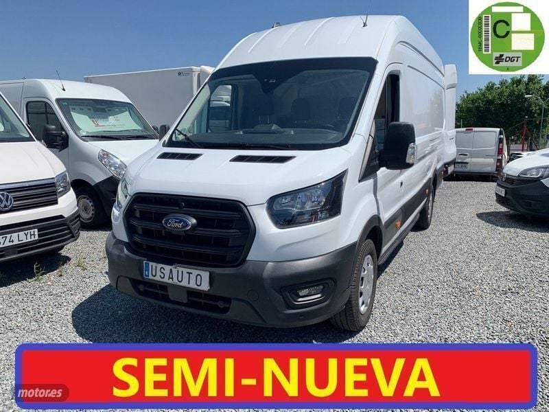Blanco Usado 2024 Ford Transit Trend Van | 26.033 € (Super precio) - Imagen 1/4