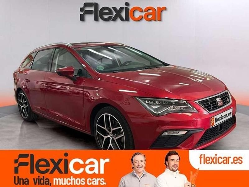 Rojo Usado 2017 Seat Leon FR Familiar | 17.890 € (Precio justo) - Imagen 1/4
