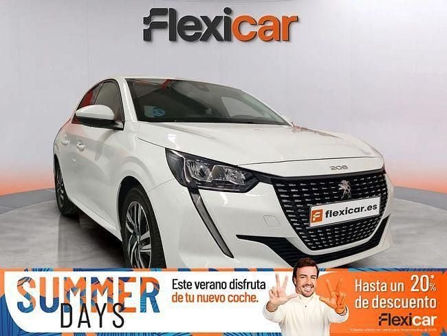 Blanco Usado 2020 Peugeot 208 Active Utilitario | 13.490 € (Precio justo) - Imagen 1/4