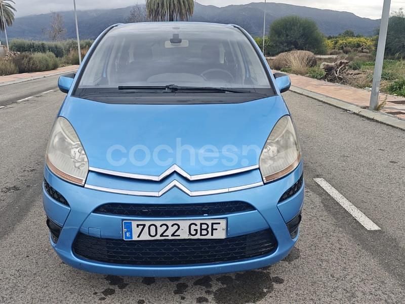 Azul Usado 2009 Citroën C4 Picasso Exclusive Monovolumen | 3999 € (Precio justo) - Imagen 1/4