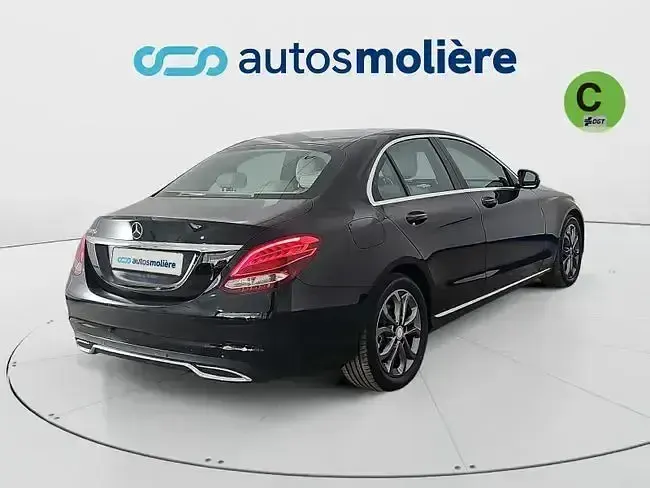 Usado Mercedes C220 170 CV (125 kW) 2016 Negro Berlina